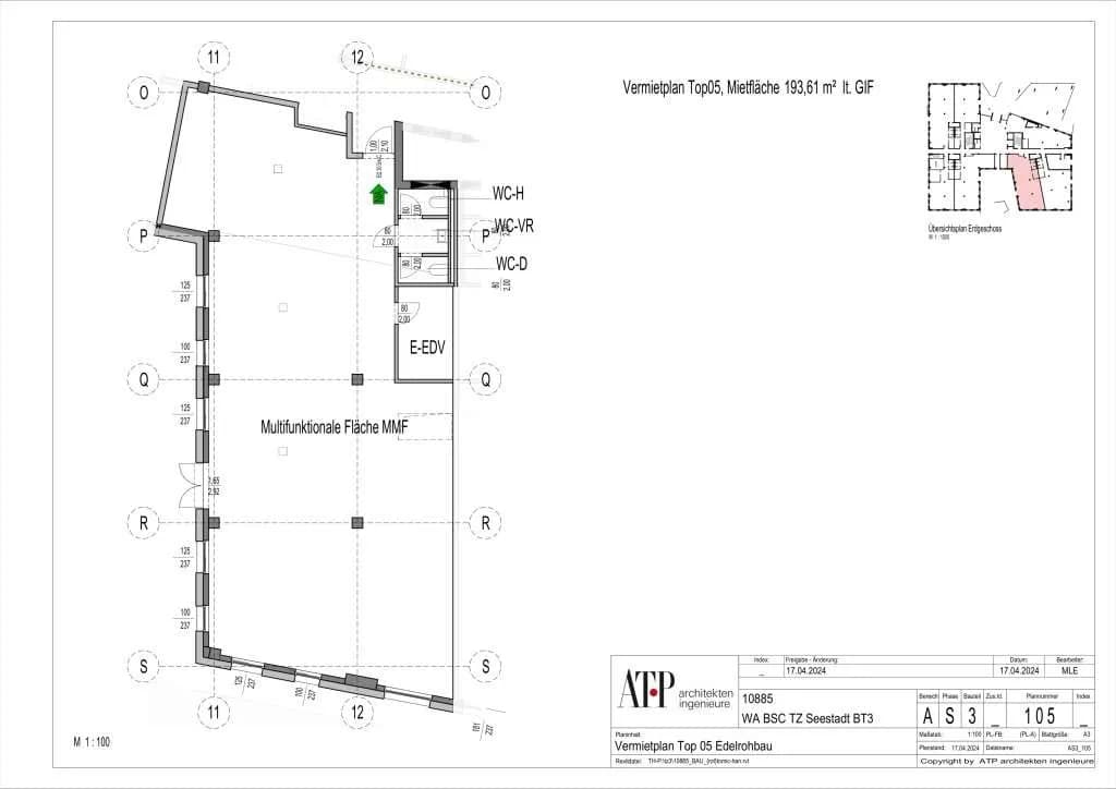 Immobilie mieten in Wien – 194 m², € 4.045 – Bild 6 von 6