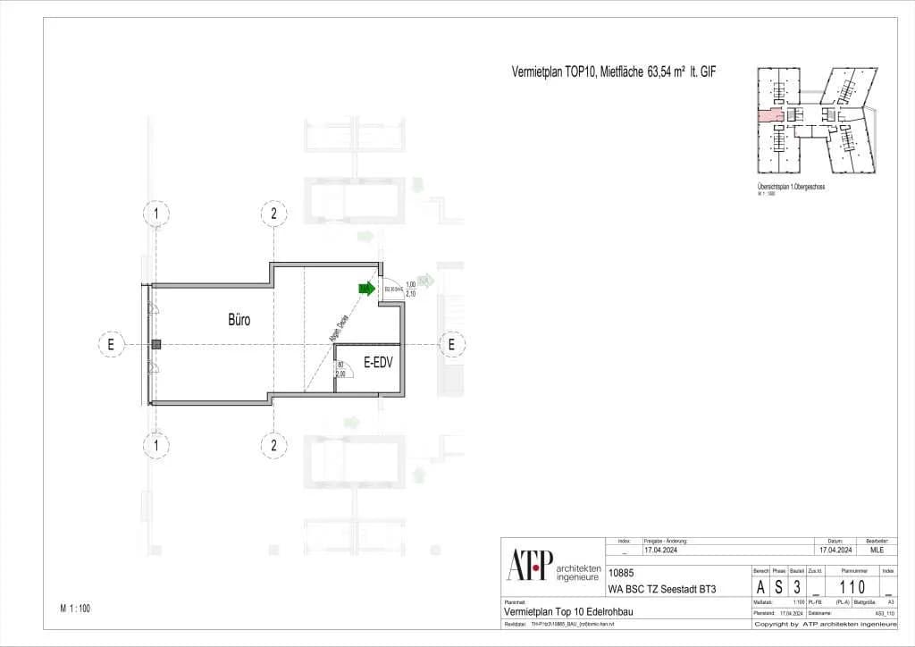 Gewerbeimmobilie mieten in Wien – 64 m², € 1.365 – Bild 7 von 7