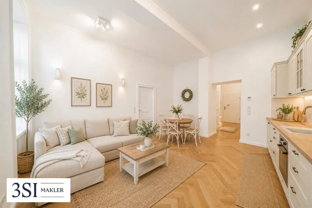 2-Zimmer-Wohnung kaufen in Wien – 49,6 m², € 295.000 – Bild 1 von 11