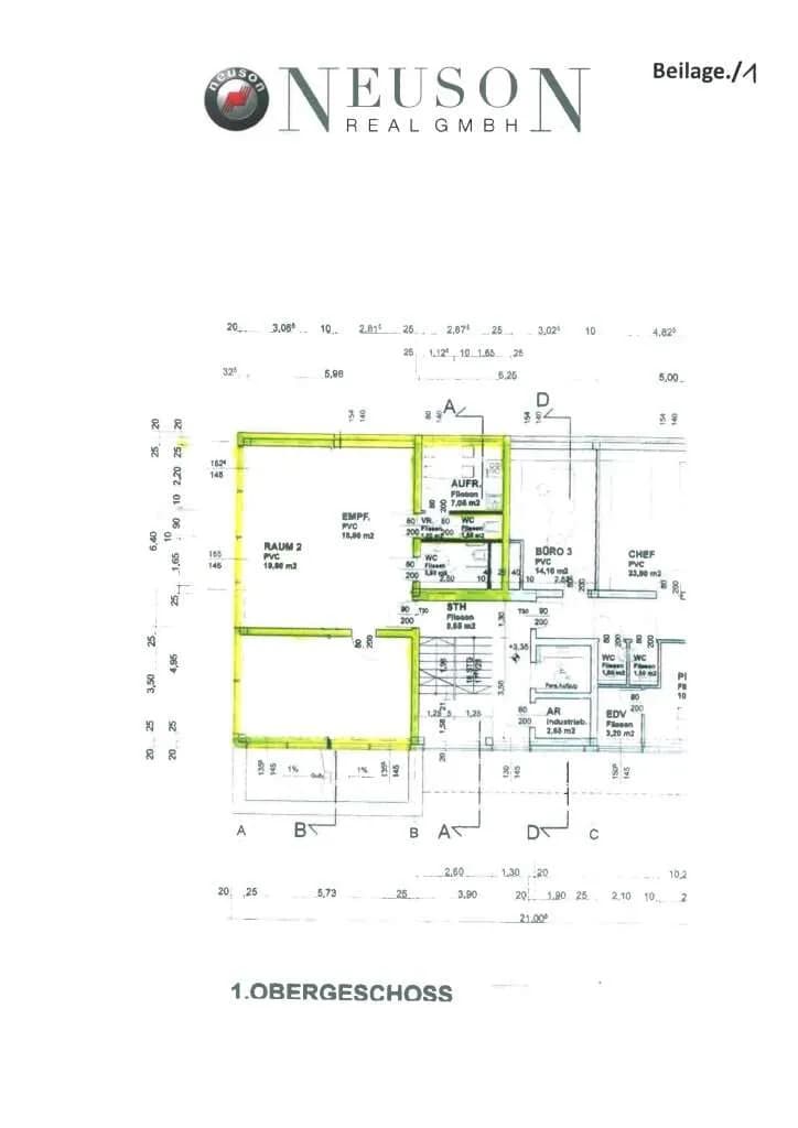 Gewerbeimmobilie mieten in Wels-Land – 74 m², € 1.100 – Bild 3 von 3