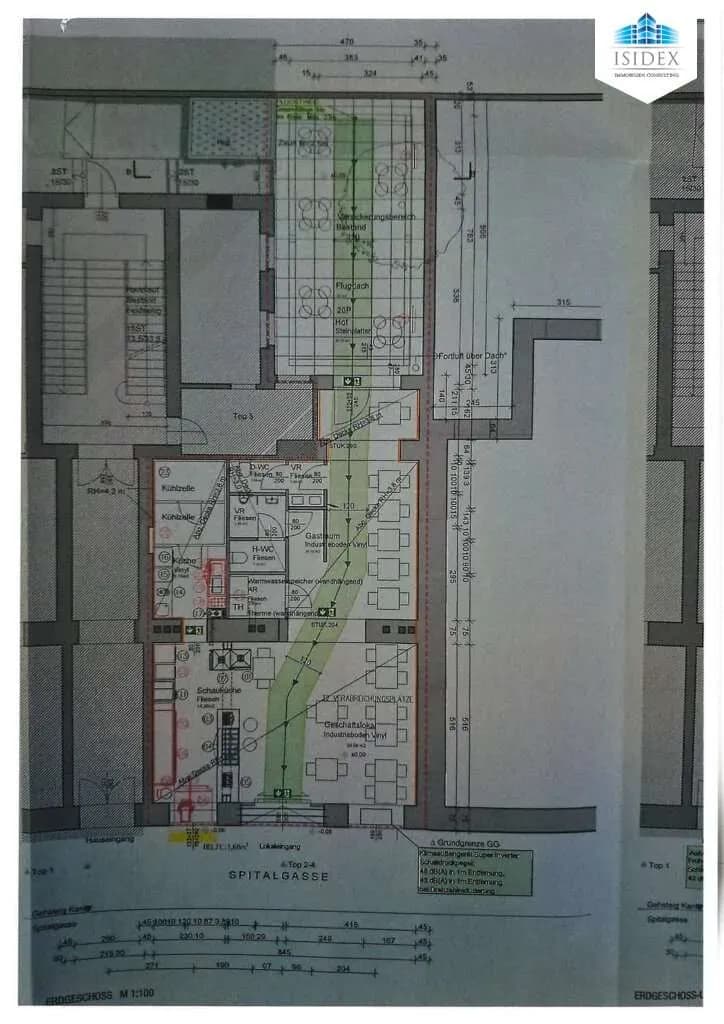 Gewerbeimmobilie mieten in Wien – 119 m², € 2.001 – Bild 33 von 34