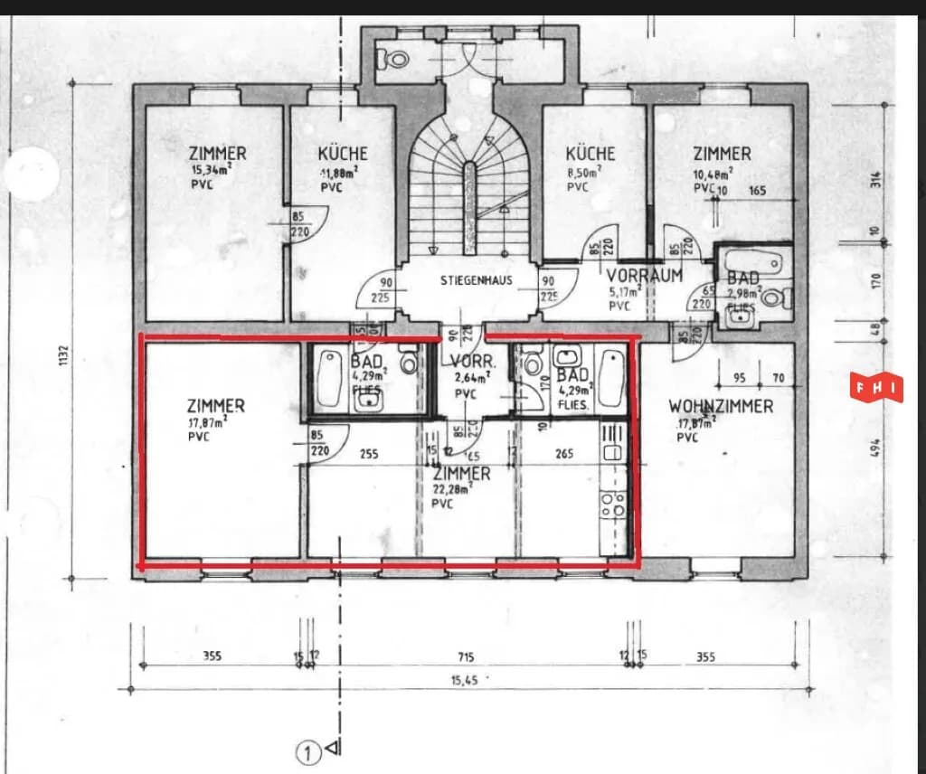 2-Zimmer-Wohnung kaufen in Linz – 47,08 m², € 177.000 – Bild 8 von 8