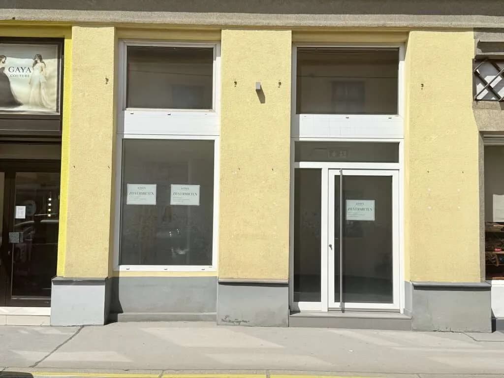 2-Zimmer-Gewerbeimmobilie mieten in Wien – 47 m², € 1.250