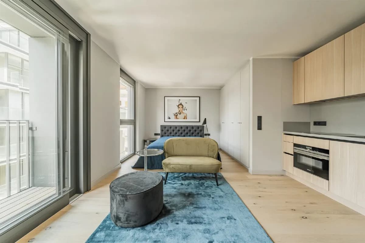 1-Zimmer-Wohnung mieten in Wien – 32 m², € 1.299