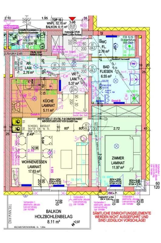 Wohnung mieten in Gmünd – 51,7 m², € 440 – Bild 10 von 10