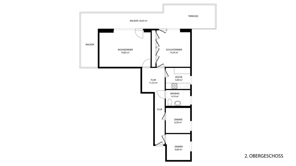 4-Zimmer-Wohnung mieten in Kitzbühel – 66,82 m², € 1.400 – Bild 13 von 13