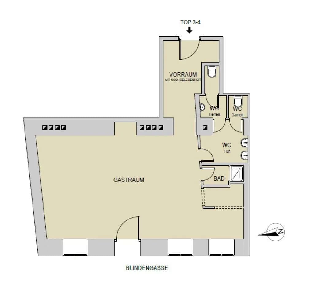 Gewerbeimmobilie kaufen in Wien – 65 m², € 290.000 – Bild 7 von 7