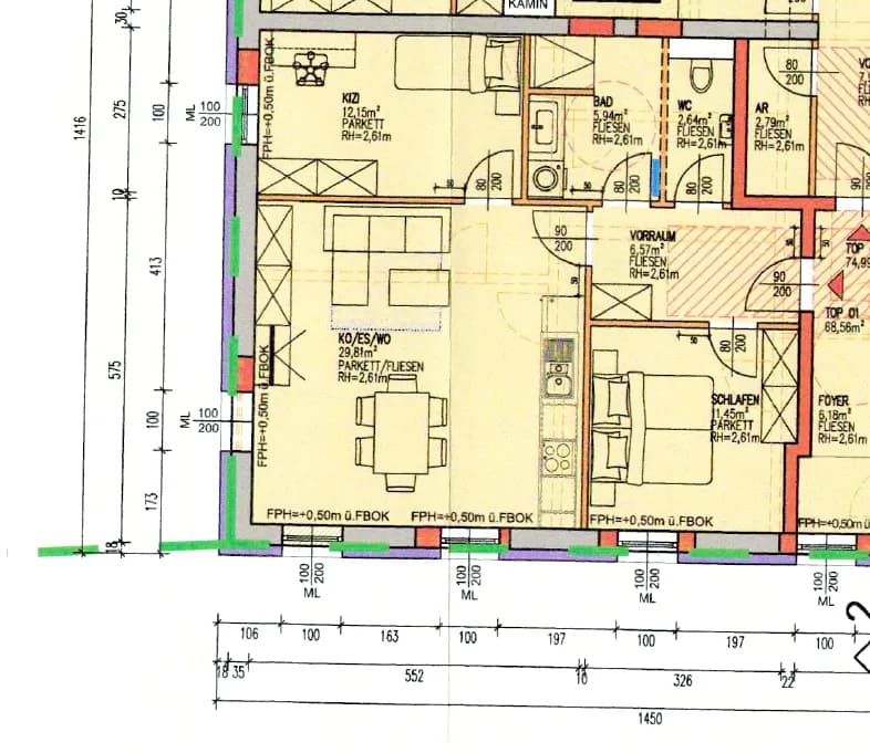 3-Zimmer-Wohnung mieten in Südoststeiermark – 68,56 m², € 721 – Bild 9 von 9