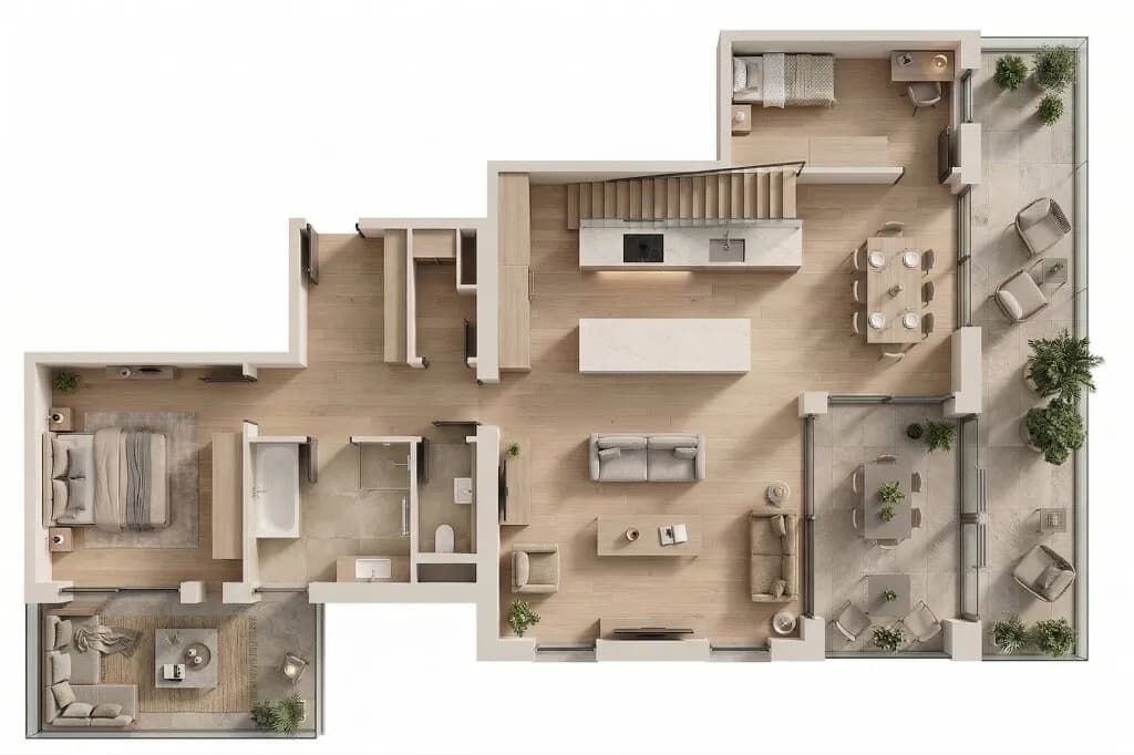 3-Zimmer-Wohnung kaufen in Gmunden – 129 m² – Bild 7 von 7
