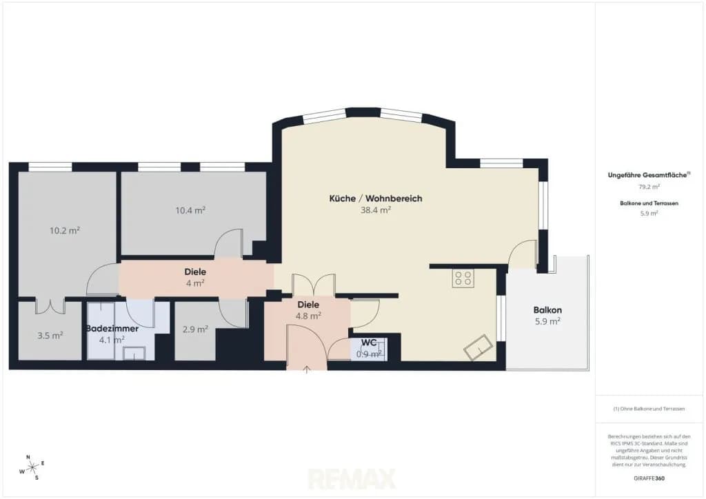 3-Zimmer-Wohnung kaufen in Eisenstadt – 84 m², € 210.000 – Bild 14 von 14