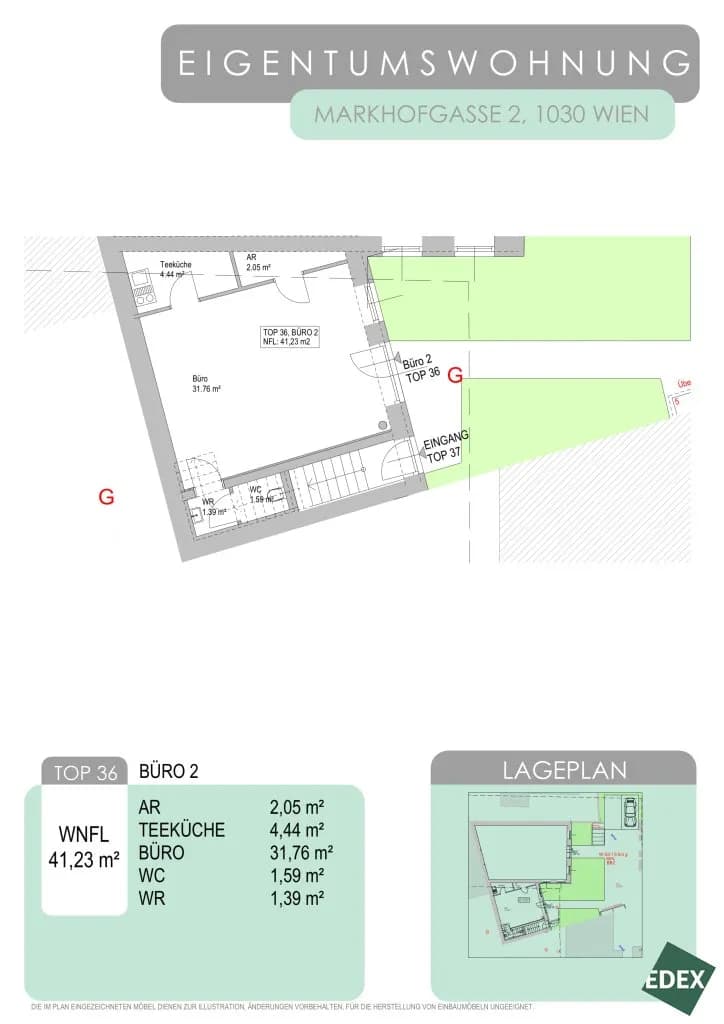 Gewerbeimmobilie kaufen in Wien – 136 m², € 450.000 – Bild 5 von 6