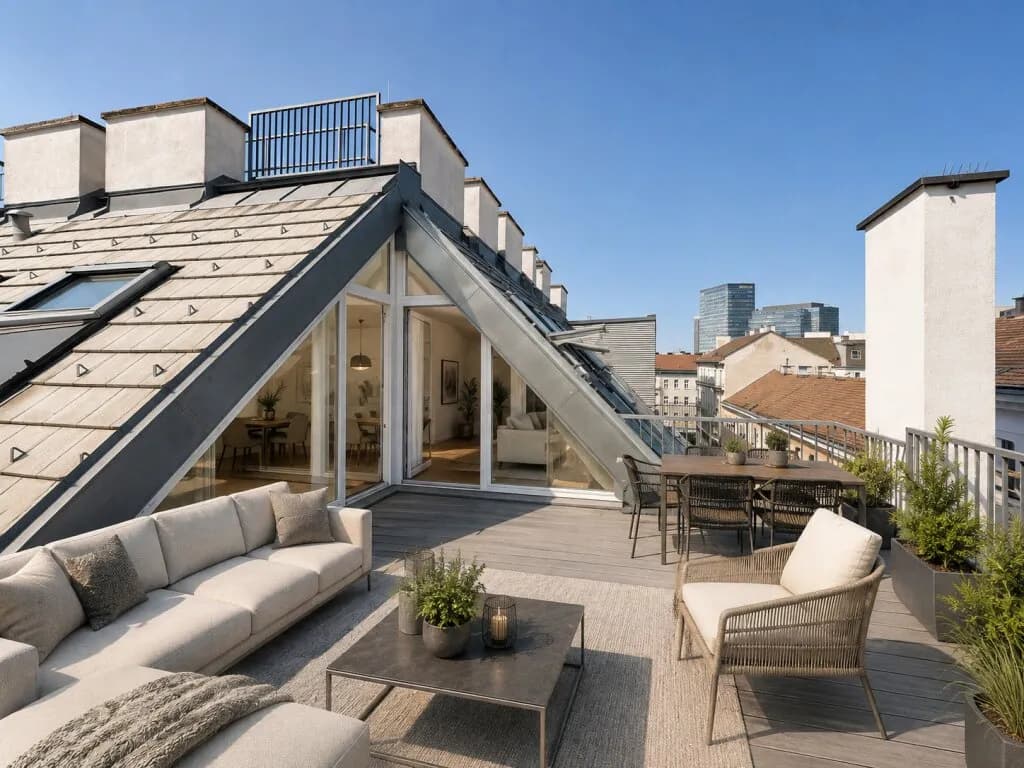 4-Zimmer-Wohnung mieten in Wien – 165 m²