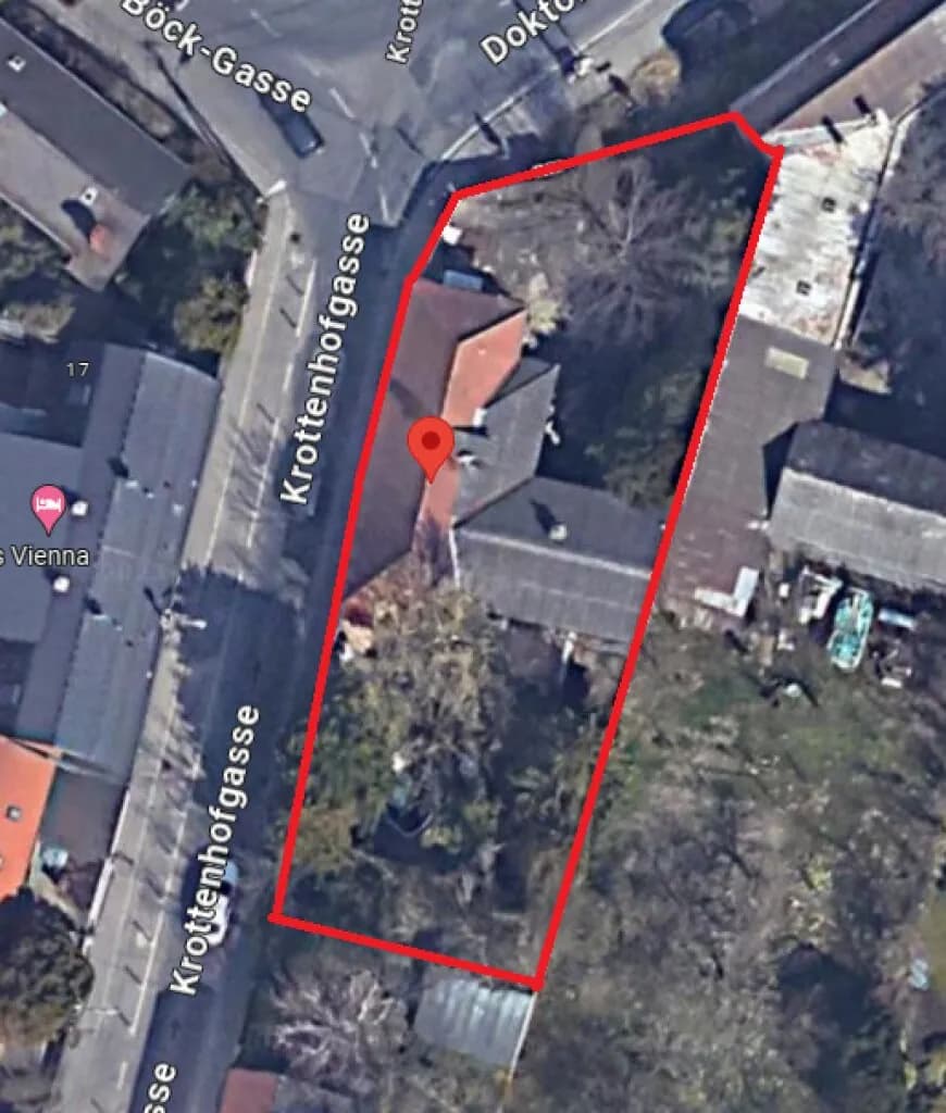 Grundstück kaufen in Wien – 654 m² – Bild 2 von 2