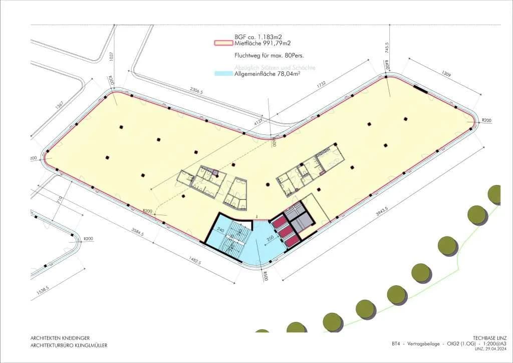 Gewerbeimmobilie mieten in Linz – 992 m², € 17.757 – Bild 5 von 7