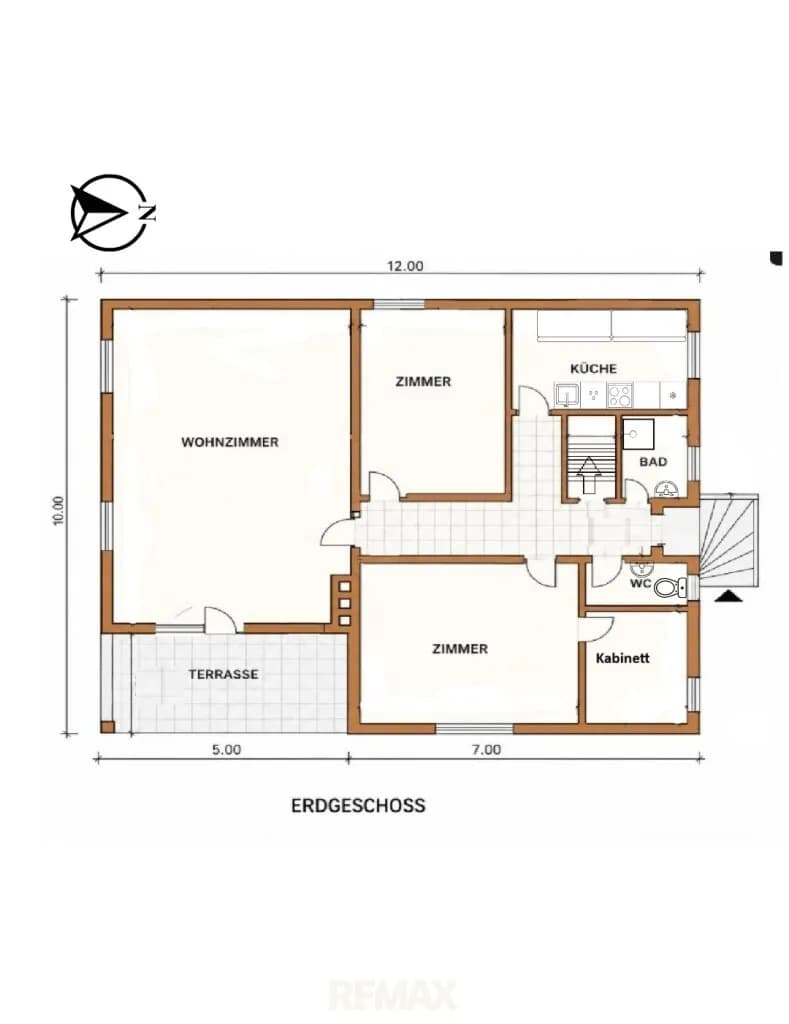 3-Zimmer-Haus kaufen in Tulln – 85 m², € 380.000 – Bild 21 von 23