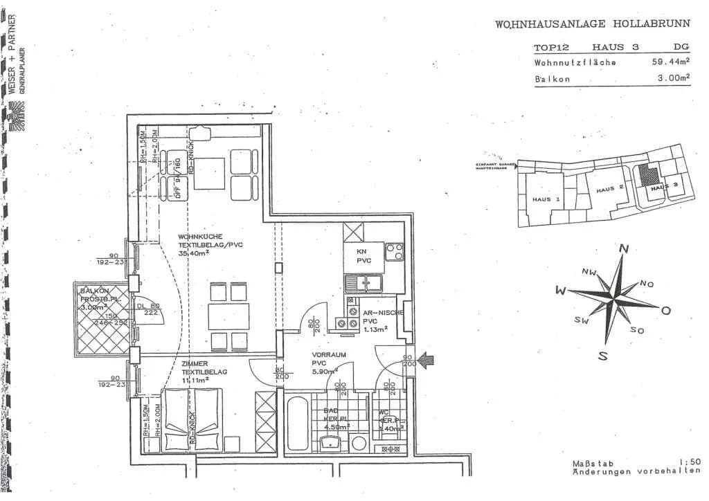 2-Zimmer-Wohnung kaufen in Hollabrunn – 59 m², € 174.500 – Bild 24 von 24
