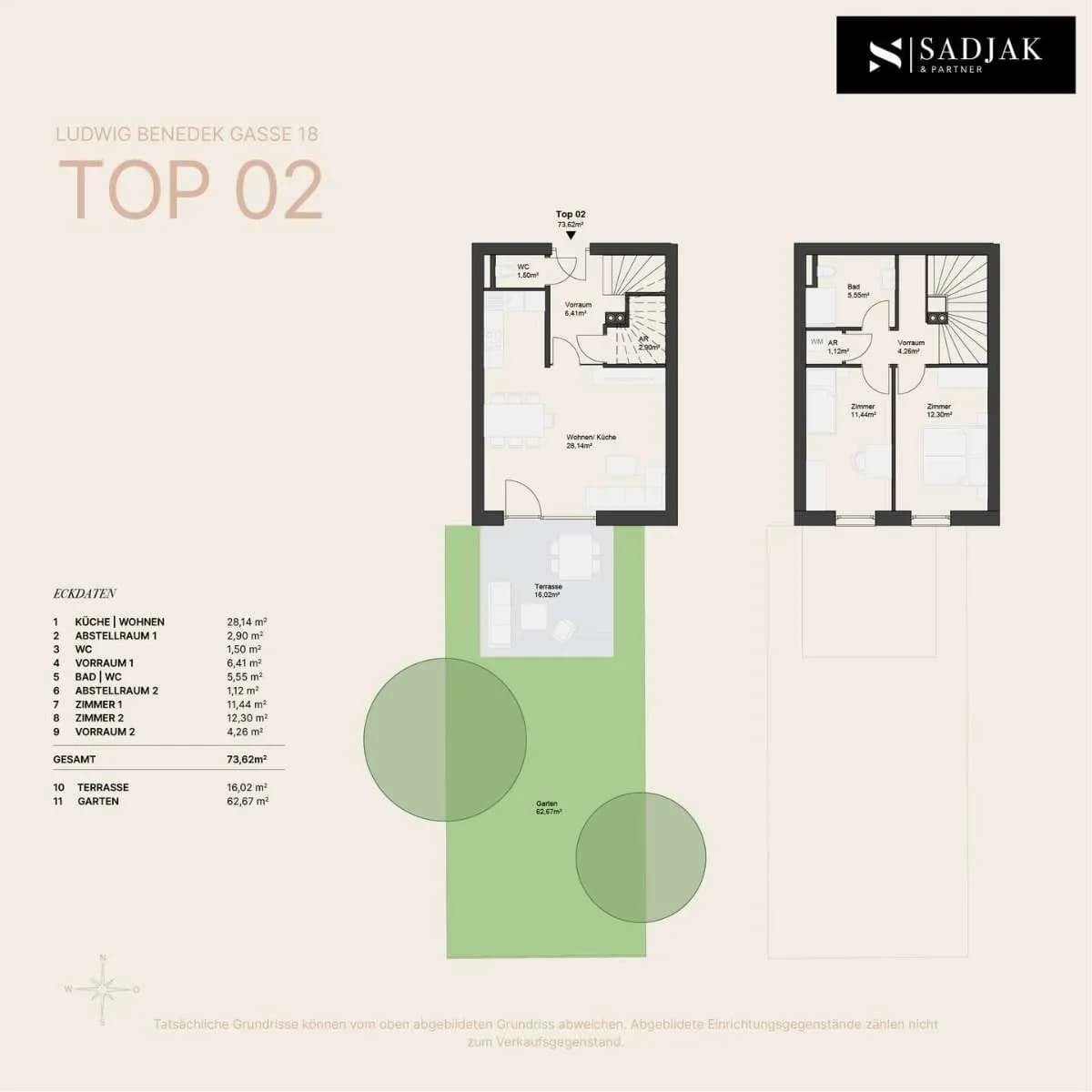 3-Zimmer-Wohnung kaufen in Graz – 73,62 m², € 395.000 – Bild 10 von 12