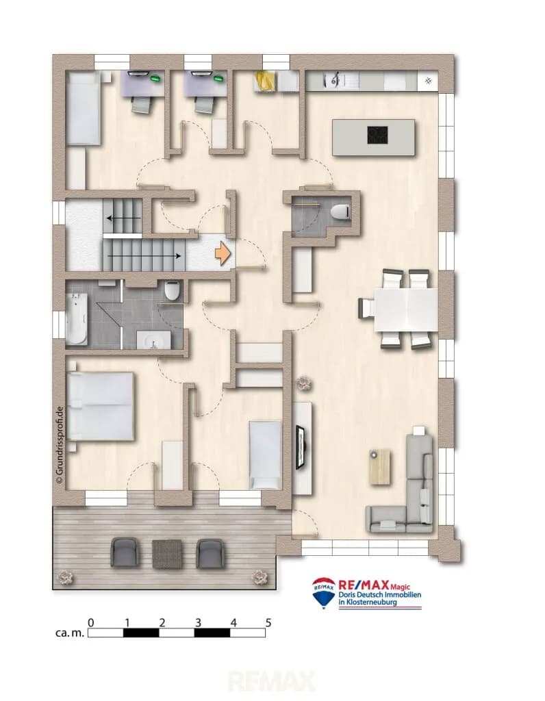 5-Zimmer-Wohnung kaufen in Tulln – 114 m², € 380.000 – Bild 20 von 21