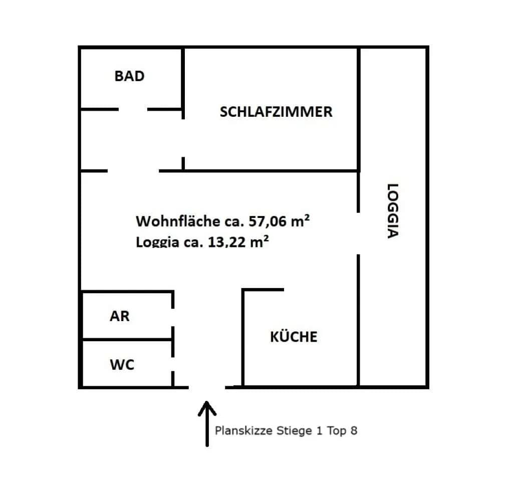 2-Zimmer-Wohnung kaufen in Wien – 57,06 m², € 249.000 – Bild 13 von 13
