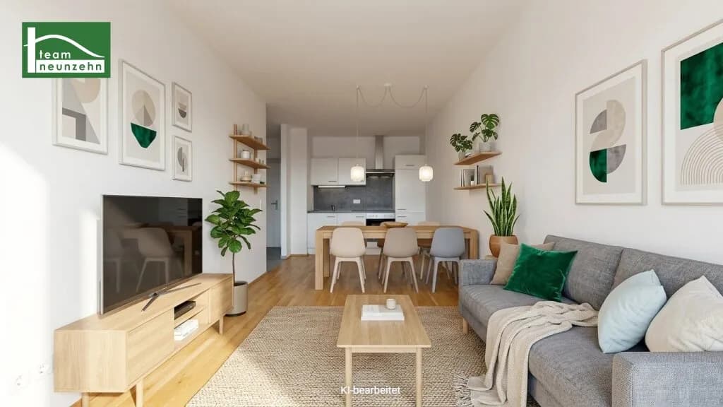 2-Zimmer-Wohnung mieten in Graz – 35,29 m², € 648 – Bild 2 von 14