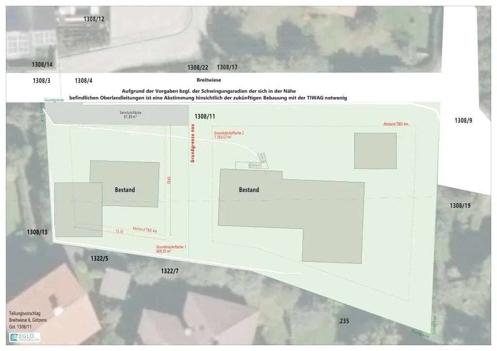 Grundstück kaufen in Innsbruck-Land – 600 m², € 420.000 – Bild 3 von 6