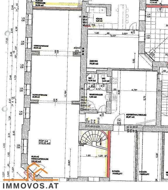 3-Zimmer-Gewerbeimmobilie mieten in Wien – 219,03 m², € 2.112 – Bild 11 von 12