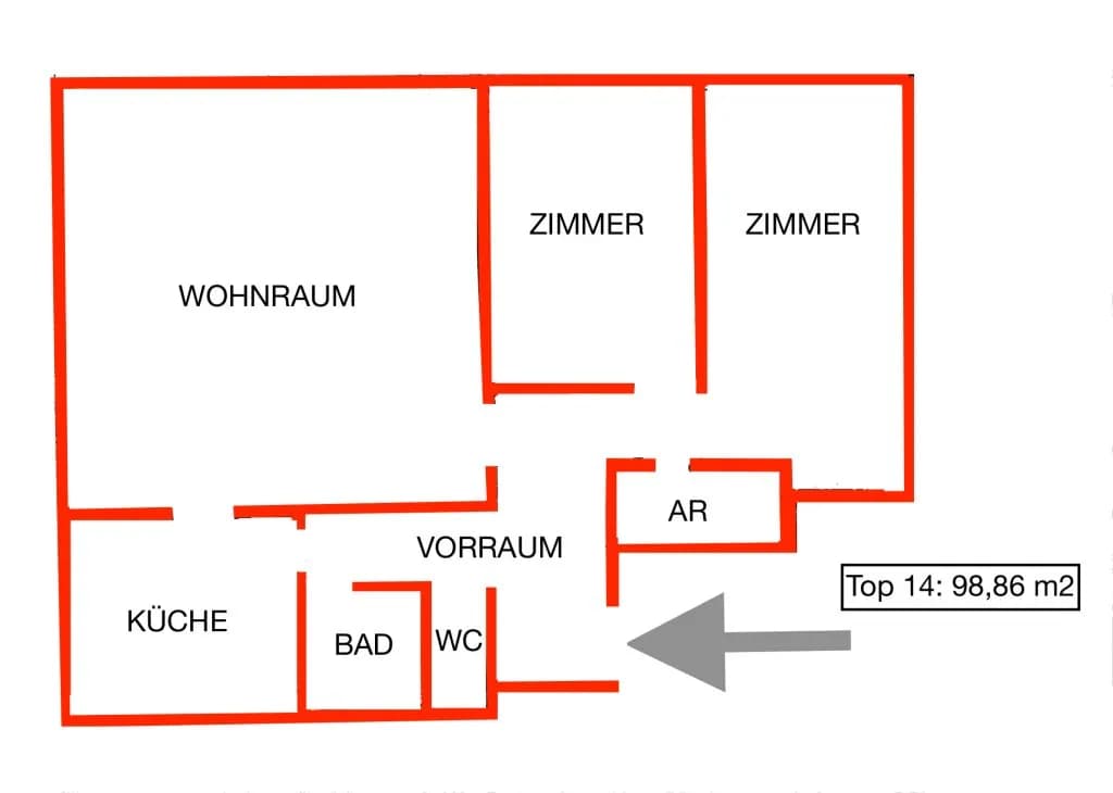 4-Zimmer-Wohnung kaufen in Wien – 98,86 m², € 590.000 – Bild 20 von 21