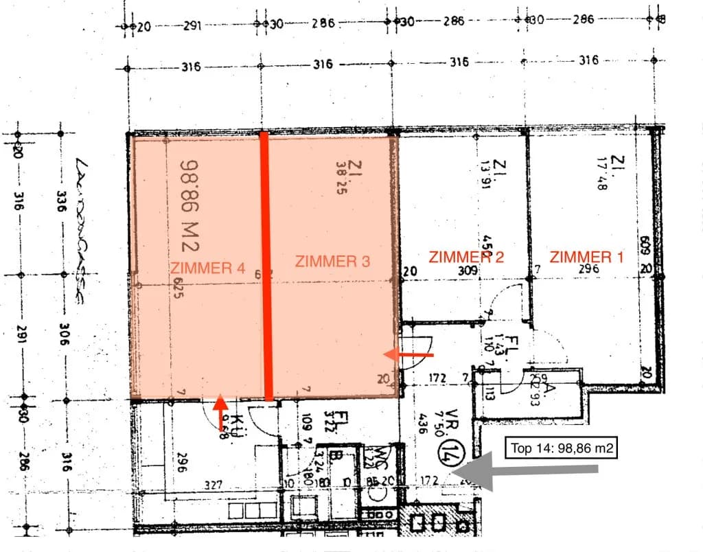 4-Zimmer-Wohnung kaufen in Wien – 98,86 m², € 590.000 – Bild 21 von 21