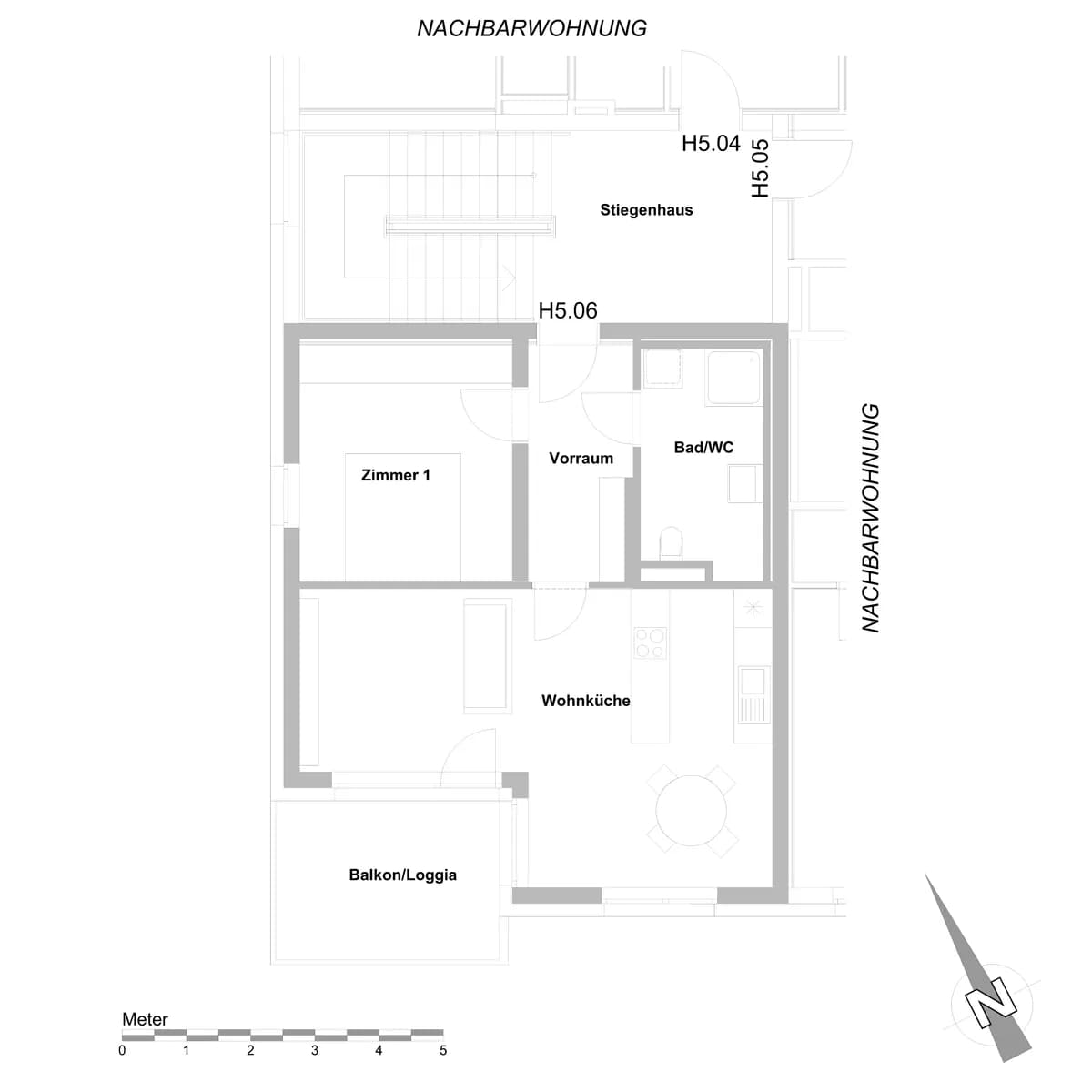 2-Zimmer-Wohnung mieten in Deutschlandsberg – 55,66 m², € 740 – Bild 2 von 2