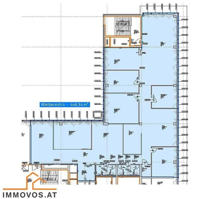 11-Zimmer-Gewerbeimmobilie mieten in Wien – 446 m², € 9.723 – Bild 9 von 9