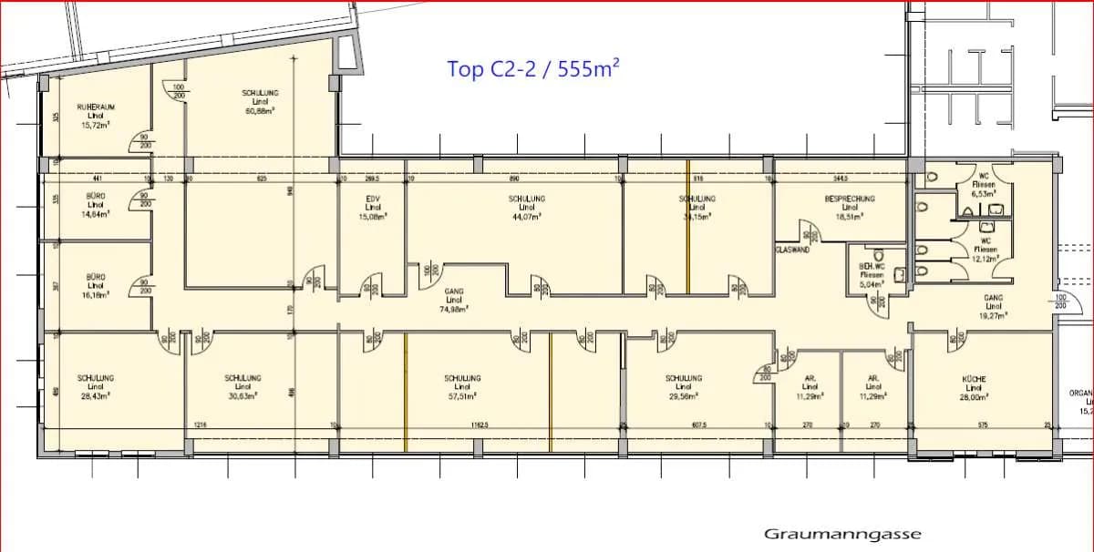 Gewerbeimmobilie mieten in Wien – 555 m², € 11 – Bild 8 von 8