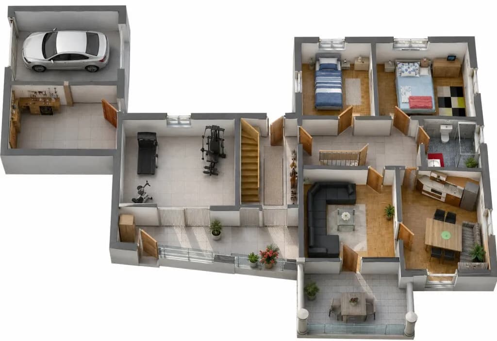 6-Zimmer-Gewerbeimmobilie kaufen in Murtal – 236 m², € 410.000 – Bild 2 von 70