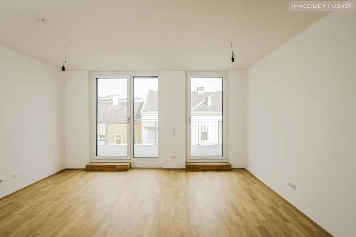 3-Zimmer-Wohnung mieten in Korneuburg – 61,86 m², € 1.079