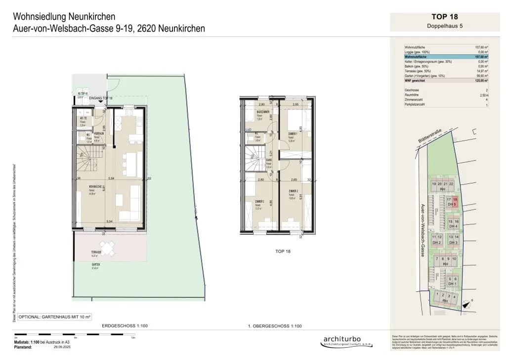 4-Zimmer-Haus kaufen in Neunkirchen – 107,6 m², € 339.000 – Bild 4 von 4