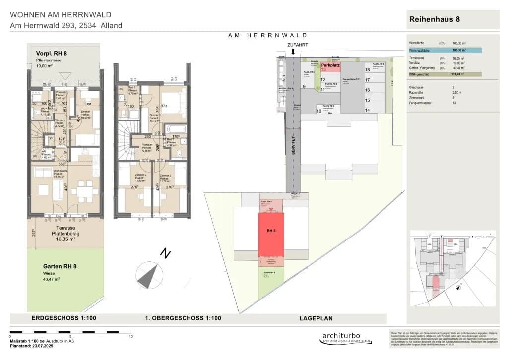 5-Zimmer-Haus kaufen in Baden – 108,06 m², € 459.000 – Bild 5 von 6