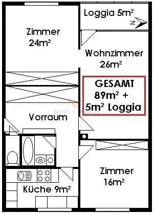 3-Zimmer-Wohnung mieten in Mödling – 89 m², € 1.329 – Bild 11 von 11