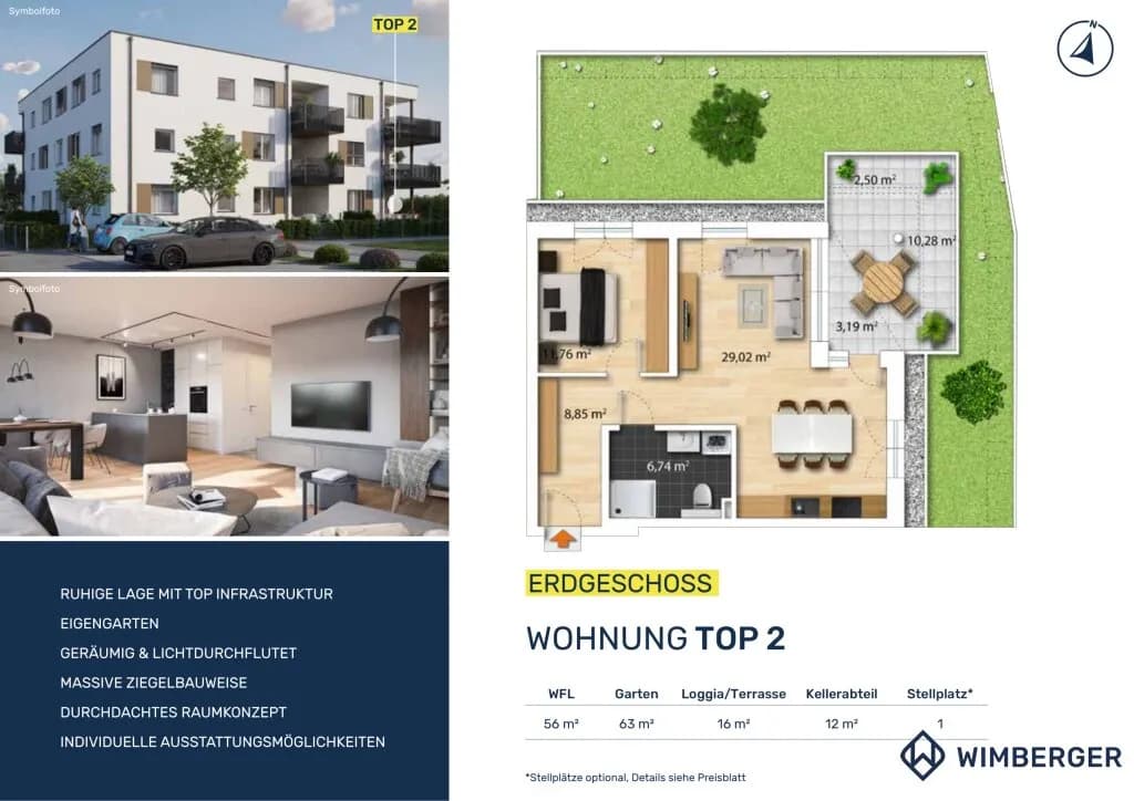 Wohnung kaufen in Linz Land – 56 m², € 259.400 – Bild 10 von 14