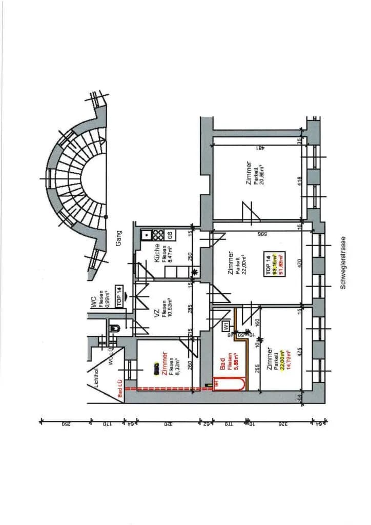3-Zimmer-Wohnung kaufen in Wien – 91,83 m², € 425.000 – Bild 23 von 23