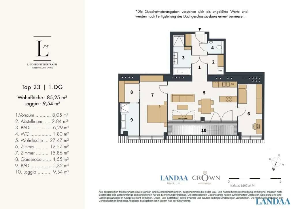 3-Zimmer-Wohnung kaufen in Wien – 88,18 m², € 1.300.000 – Bild 12 von 12