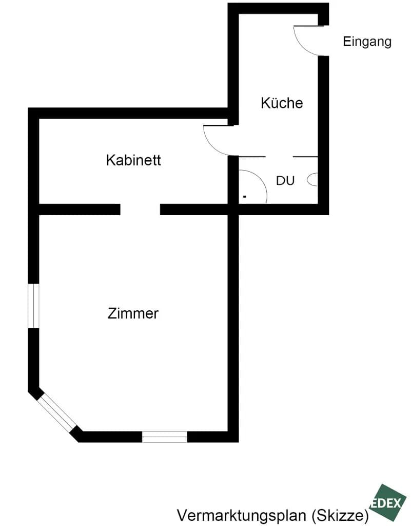 2-Zimmer-Wohnung kaufen in Wien – 48,42 m², € 139.000 – Bild 12 von 12