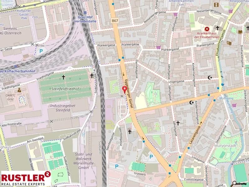 2-Zimmer-Wohnung mieten in Graz – 52,8 m², € 627 – Bild 2 von 2