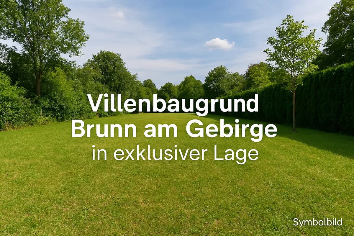 Grundstück kaufen in Mödling – 1 257 m²