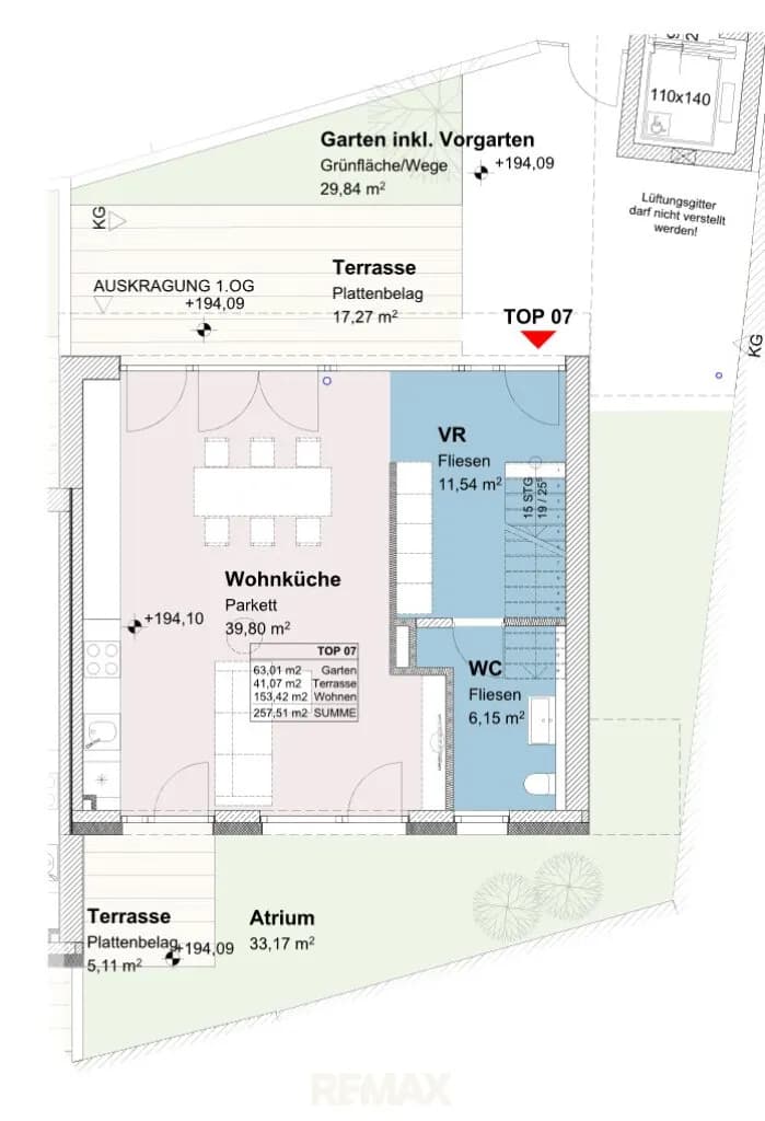5-Zimmer-Haus kaufen in Tulln – 154 m², € 774.900 – Bild 25 von 27