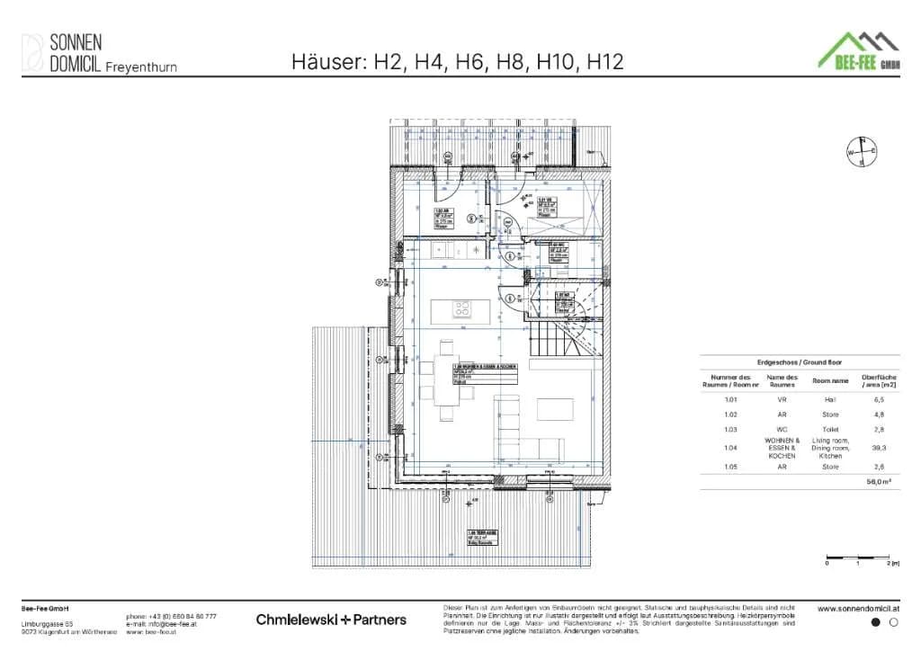 4-Zimmer-Haus kaufen in Klagenfurt – 111,3 m², € 659.000 – Bild 3 von 15
