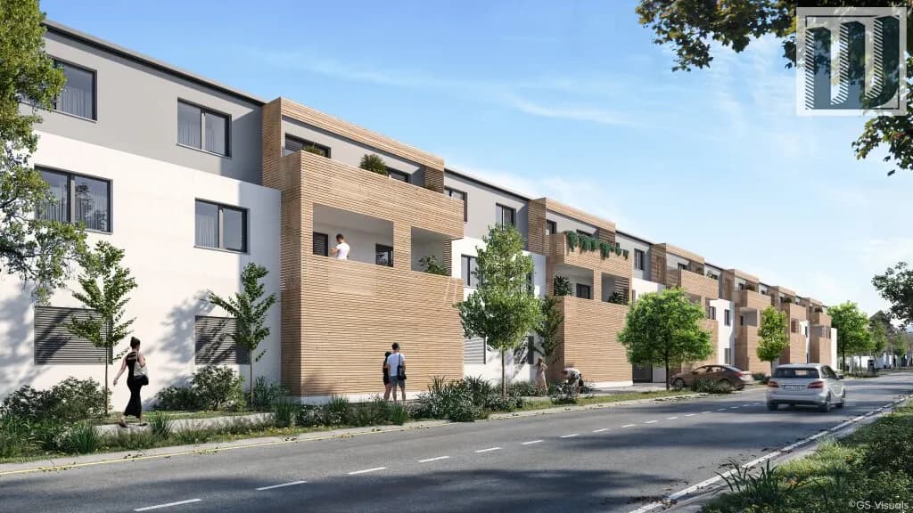 1-Zimmer-Wohnung mieten in Wiener Neustadt – 44,62 m², € 768