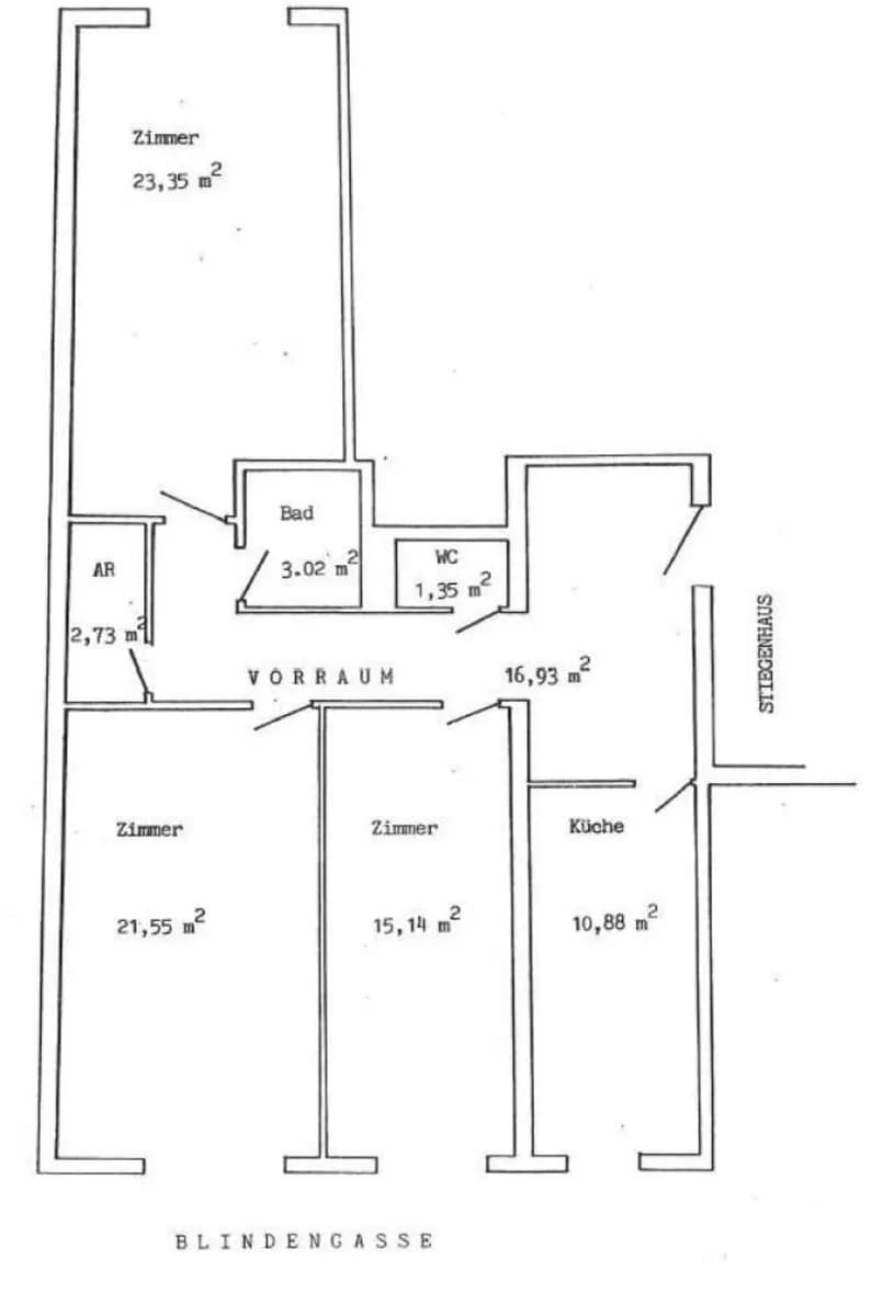 3-Zimmer-Wohnung mieten in Wien – 95 m², € 2.100 – Bild 9 von 9