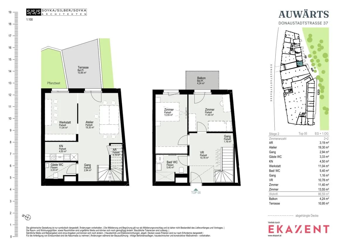 3-Zimmer-Wohnung mieten in Wien – 86,59 m², € 2.483 – Bild 8 von 8