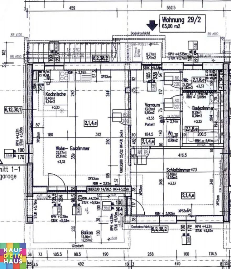2-Zimmer-Wohnung mieten in Graz – 62,68 m², € 602 – Bild 18 von 18