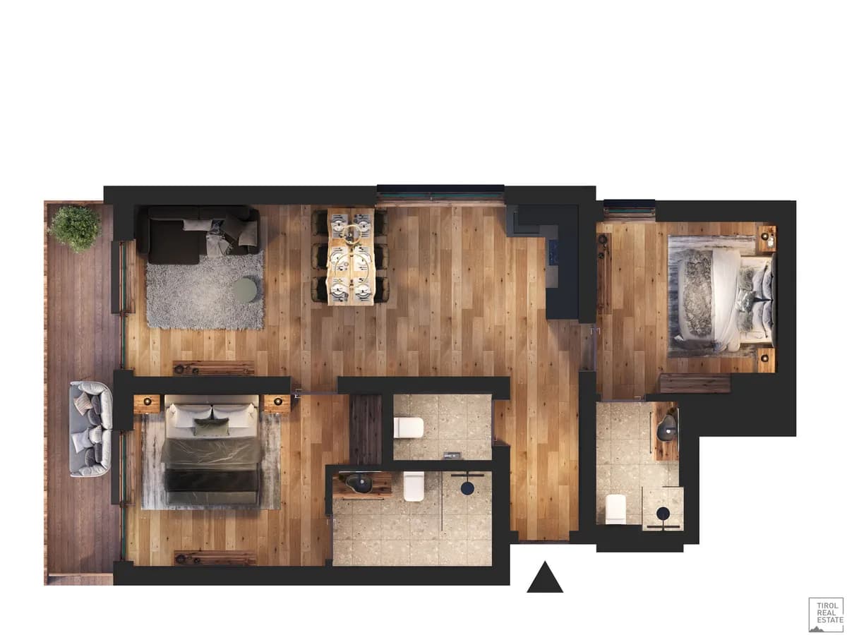 3-Zimmer-Wohnung kaufen in Innsbruck-Land – 64,18 m², € 459.000 – Bild 30 von 34