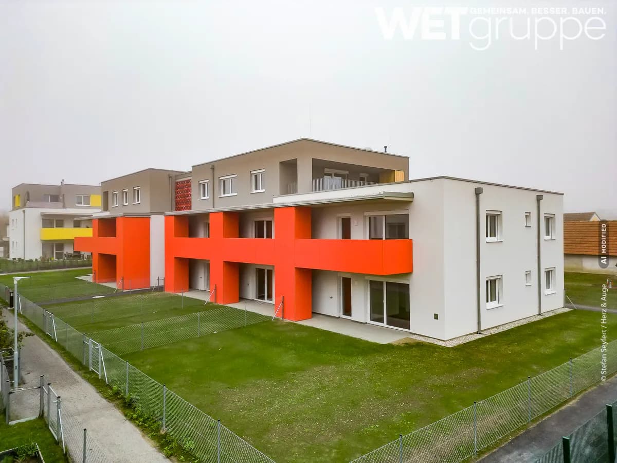 2-Zimmer-Wohnung mieten in Tulln – 53,69 m², € 487